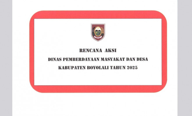 RENCANA AKSI DISPERMASDES 2025